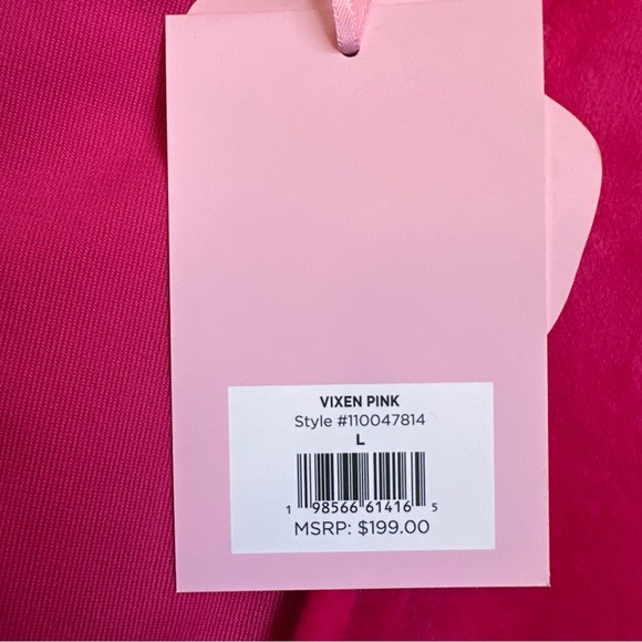 NWT‎ Juicy Couture Luxe Women Pink Velour Rhinestone Heart Track Set Size Large - Picture 14 of 15